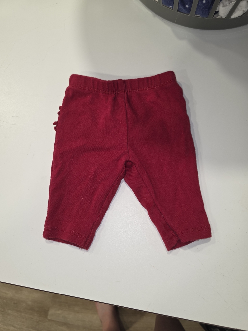 Carter's Red Baby Ruffle Butt Leggings
